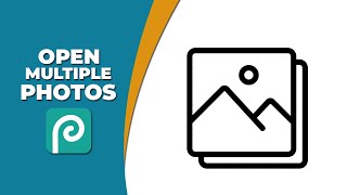How to open multiple photos in Photopea