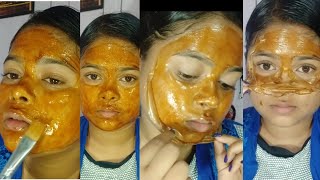 Homemade peel off mask with coffee|| Pretty passion?