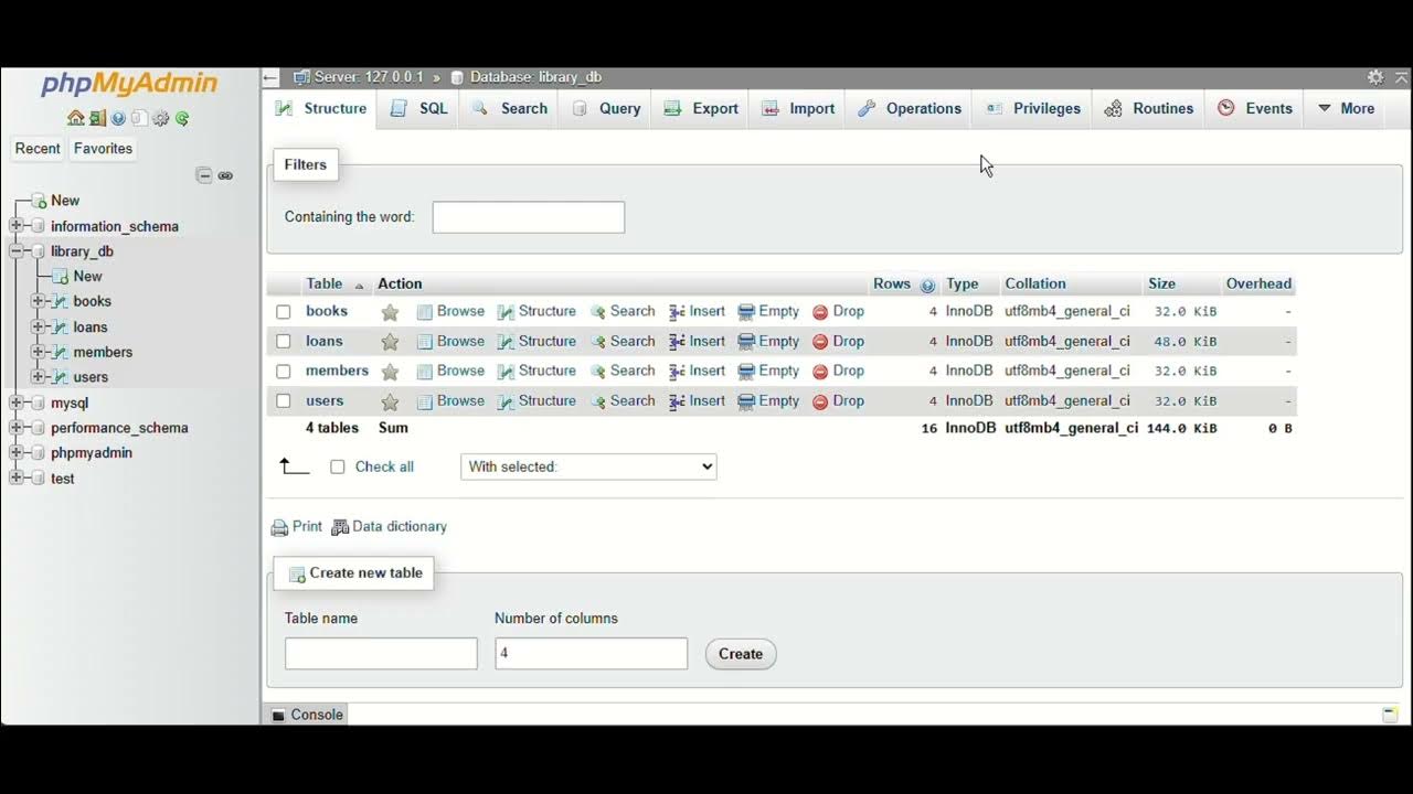 How to Easily Delete a Database in phpMyAdmin - YouTube