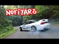 Gunsai drifting FPV drone chase