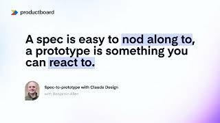 Productboard MCP Server: Going from spec to prototype with Claude