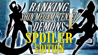 Lets Rank All the New Shin Megami Tensei V Demons - SPOILER EDITION!