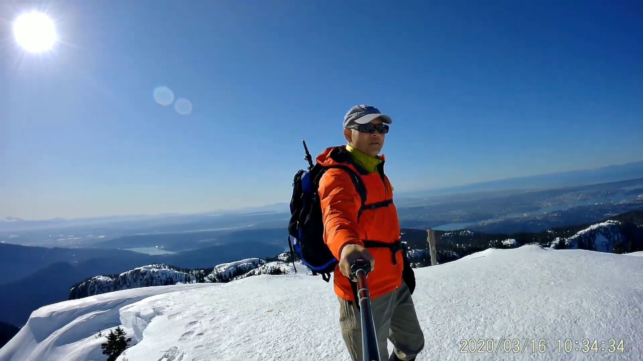 Hiking a day before closed the Mount Seymour park due to the Corona virus 캐나다 등산  在加拿大爬山 