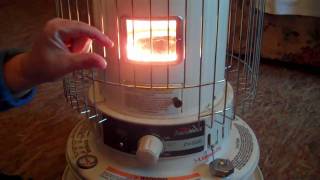 Becky's Farm TV: Kerosene heater - YouTube