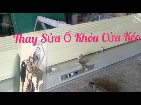 Video Hướng Dẫn Cách Vô Ổ Khóa Tay Hộp Cửa Kéo Đài Loan. - youtube