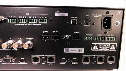 Crambo Visuales te muestra el nuevo sistema  de presentación DigitalMedia™ 300 de Crestron
