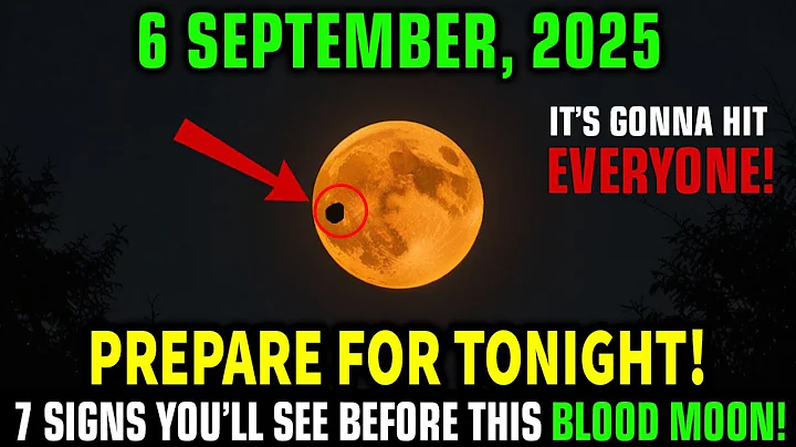Must See This Before Full Moon! 7 Signs You'll Experience September 6–7! Full Blood Moon