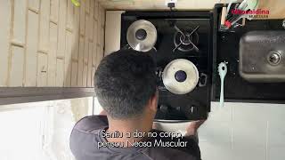 Se a mão pesou na panela e no músculo, Neosa Muscular resolve.