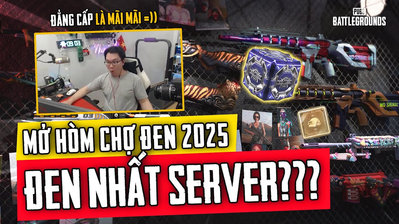 MỞ HÒM CHỢ ĐEN PUBG 2025, TÔI BIẾN THÀNH NAM BLACK PHIÊN BẢN PRIME LÚC NÀO KHÔNG HAY! Nam Art