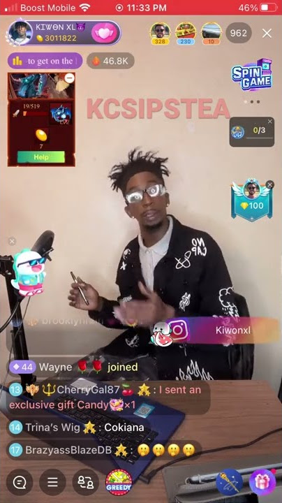 #Kiwon discusses K9 & Yetta & describes them as the Tiny & TI of Bigo 🤭 #bigo #bigolive #livestream
