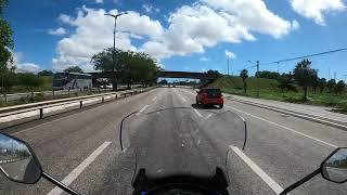 Mototurismo Timelapse Chegando Em Fortaleza Pela Rodovia Ce 040 E Br116.