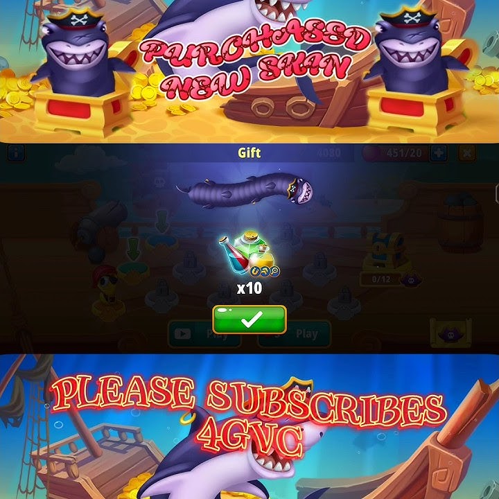🏴‍☠️Worms Zone.io Pirate Day 2023 🏴‍☠️ Purchased New Skin, Shark 🏴‍☠️_W$450
