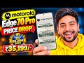 Moto Edge 70 Pro ₹35,199/- Price Drop Flipkart Big Billion Day Sale Offer 🔥🔥🚀🚀