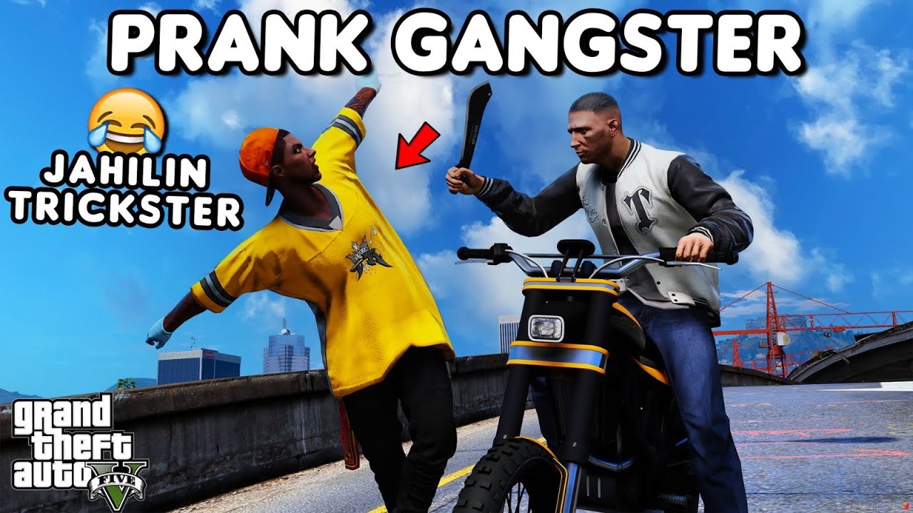 PRANK GANGSTER TRICKSTER - GTA 5 ROLEPLAY