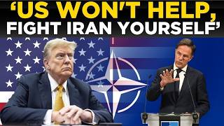US IRAN WAR LIVE: TRUMP DROPS BOMBSHELL – 'NATO &amp; Allies, GO TAKE YOUR OIL FROM IRAN, US WON'T HELP'
