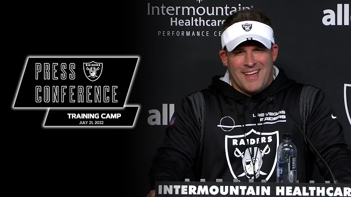 Josh McDaniels on Start of 2022 Training Camp: Eag...