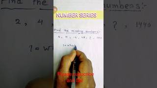 Find Missing Number Series