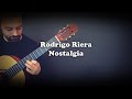 Rodrigo riera  nostalgia  classical guitar song  performance by cem tunal