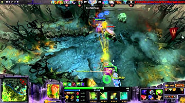 Arteezy Plays Tinker with Guardian Greaves boots Match and Windranger Gameplay
