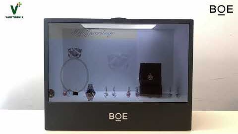 BOE Varitronix 21.5 inch Transparent Display