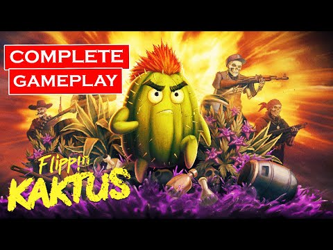 Flippin Kaktus Game | Complete Gameplay | Rage Game