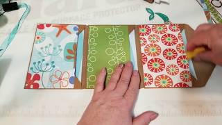 Decorating an Envelope Flip Book