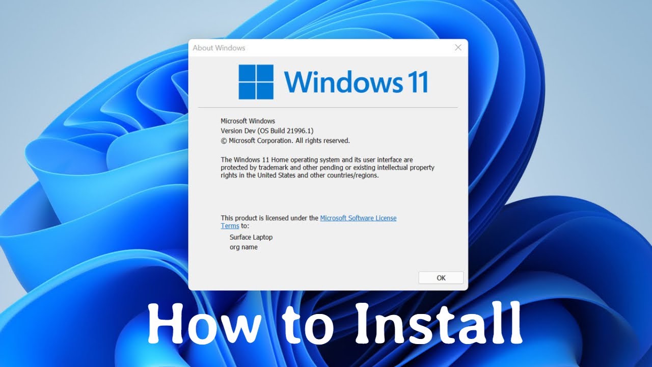 Installing Windows 11 Without Internet