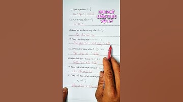 MẸO NHỚ CÔNG THỨC VẬT LÝ #shorts