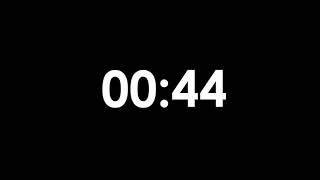 Free Simple Countdown Video - 2 minutes - with audio track