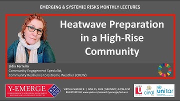 Emerging & Systemic Risks Monthly Lectures