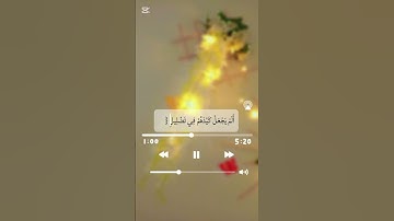 سورة الفيل  #سعد_الغامدي #قران_كريم #المصحف #لايك #اكسبلور #متابعة #لااله_الاالله