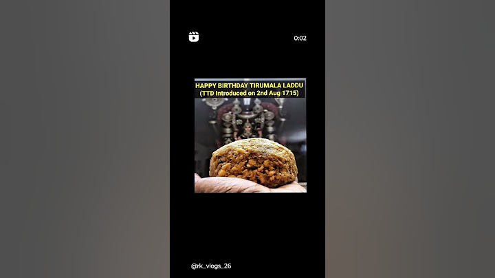 Tirumala laddu Birthday #August 2nd#tirumala #tirumalaladdu #yaswanthpallam