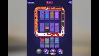 LOOP SORT Game Play, Level 805 Solution