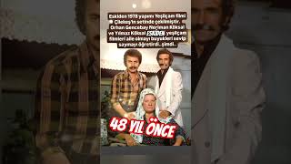 Bir Zamanlar 1978 yılı Yeşilçam filmi Çilekeş setinde Orhan Gencebay Neriman Köksal ve Yılmaz Köksal