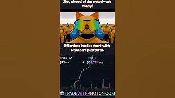 For more info, check the link in bio. #photon #crypto #fyp #trading #trader #trending