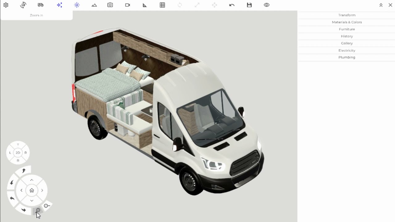 Camper Van Floor Plan Software