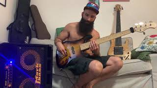 Victor Bailey - The Rope-A-Dope bass solo (cover)