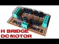 H-bridge DC motor speed control
