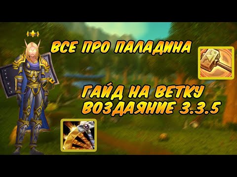 Видео: ГАЙД Ретри Пал 3.3.5 ПВП - wow Sirus