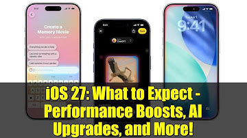 iOS 27: What to Expect - Performance Boosts, AI Upgrades, and More!