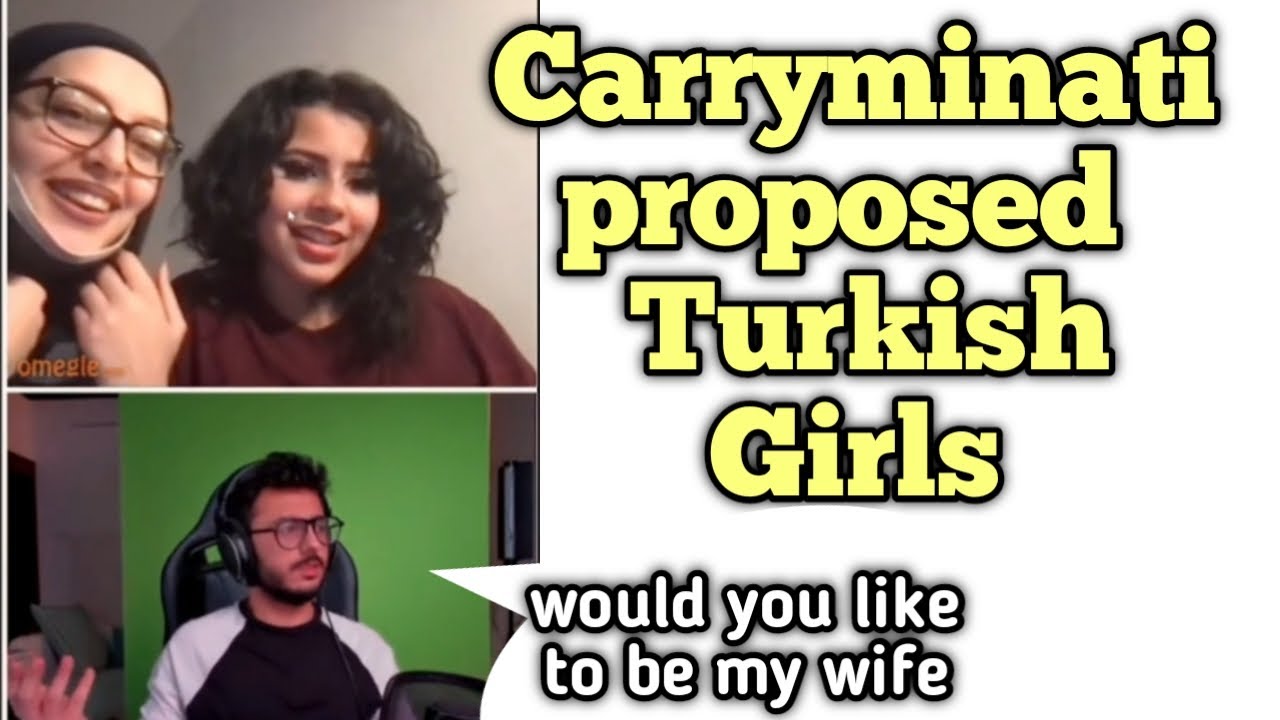 Carryminati Proposed Turkish Girls On Omegle Live 🥰😍 Carry Fall In Love