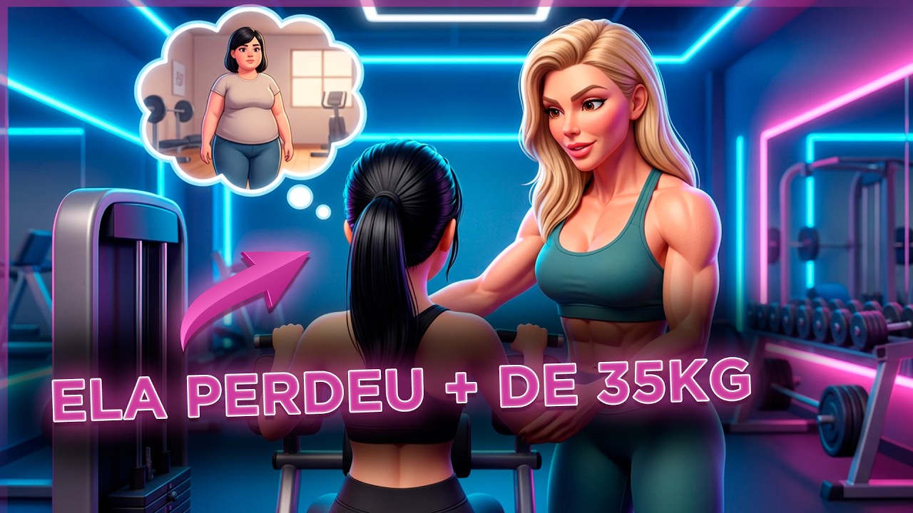 MINHA ALUNA PERDEU 35KG E JÁ SUBIU NOS PALCOS DE FISICULTURISMO
