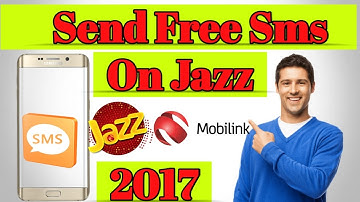 Send Free Sms From Jazz No Downloads No App 100% Working 2017