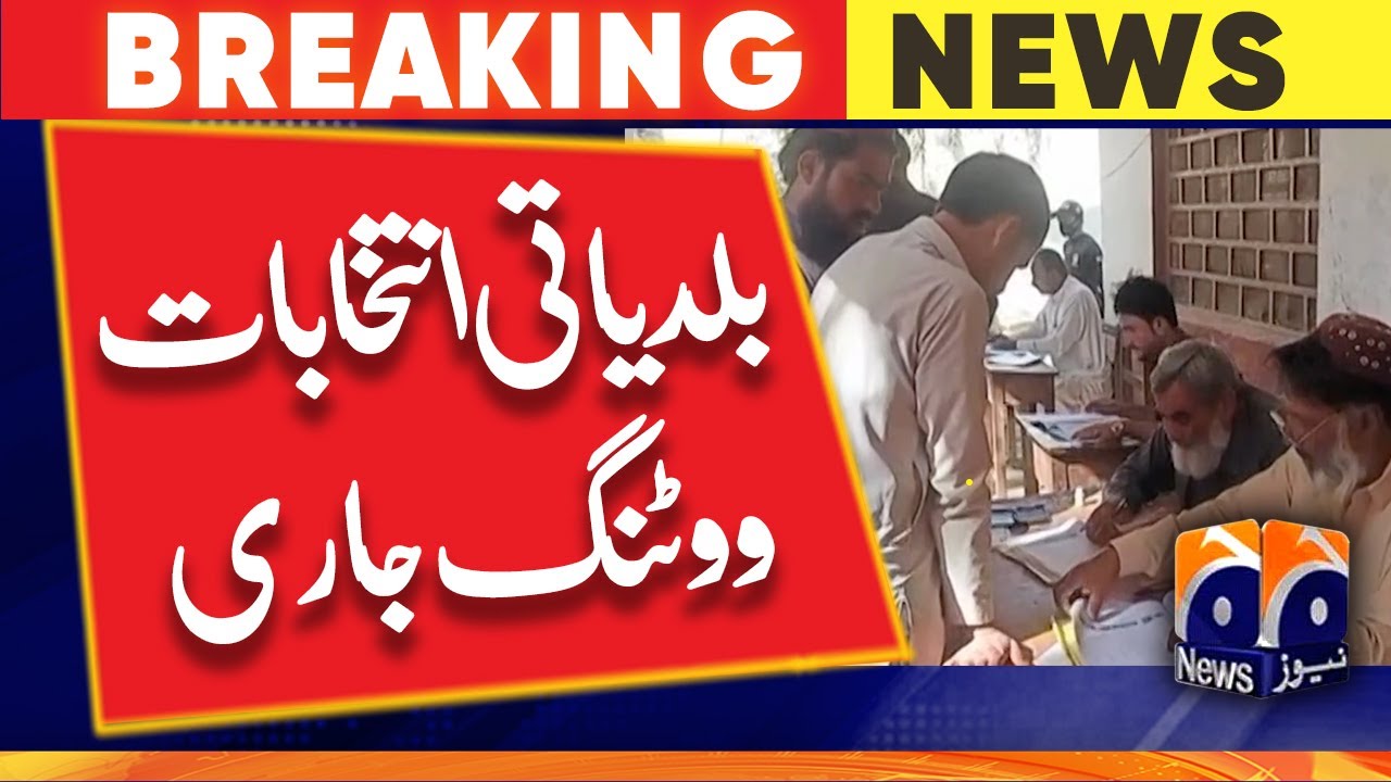 Polling underway for elections of Chairman, Vice Chairman of Local Govt in Balochistan