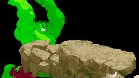 UMVC3 Hulk 10 X Gamma Wave