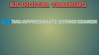 Famous Spatial Approximate String Search Profile