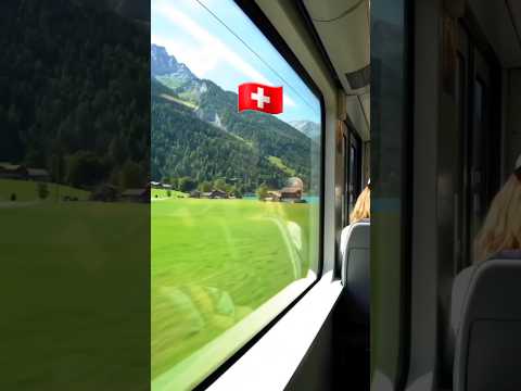 📍Lungernsee, Switzerland 🇨🇭 Follow for daily Swiss shorts #swizerland #travel #swiss #shorts #short