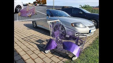 SHOPPING CART BUILD PART 2 (slammed/wide body shopping cart)