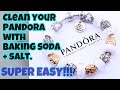 How to clean your PANDORA BRACELETS AND CHARMS without brushing, scrubbing or rubbing. SO EASY!