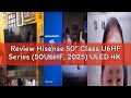 Review Hisense 50" Class U6HF Series (50U6HF, 2025) ULED 4K UHD Smart Fire TV, Voice Remote with Ale